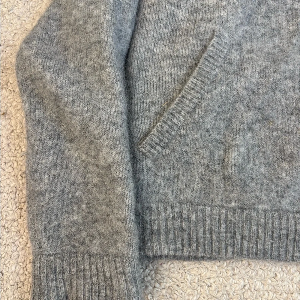 Sezane Gray Women's Sweater - Picture 3 of 5
